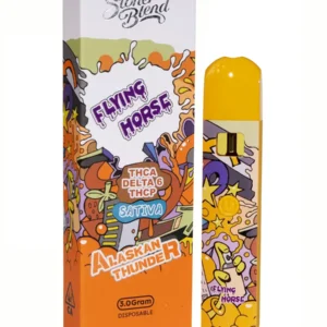 Alaskan Thunder Flying Horse Stoner Blend Disposable 3G