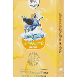 Bubba Kush Flying Horse THC Waka Waka Blend Disposable 4.5G