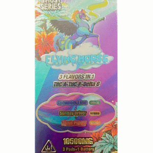 Cucumber Lime | Sunday Driver | Zlushy Puppy Flying Horse 3 in 1 Disposable 10500MG
