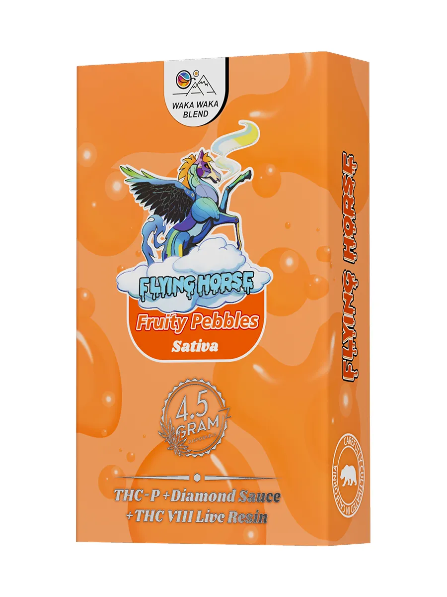 Fruity Pebbles Flying Horse THC Waka Waka Blend Disposable 4.5G