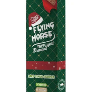 Mrs Claus’ Cookies Flying Horse THCP Liquid Diamond Christmas Edition Disposable 3G