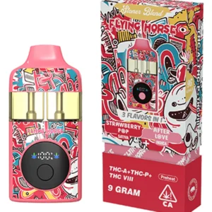 Strawberry Pop | After Love Flying Horse Stoner Blend 3in1 Disposable 9G